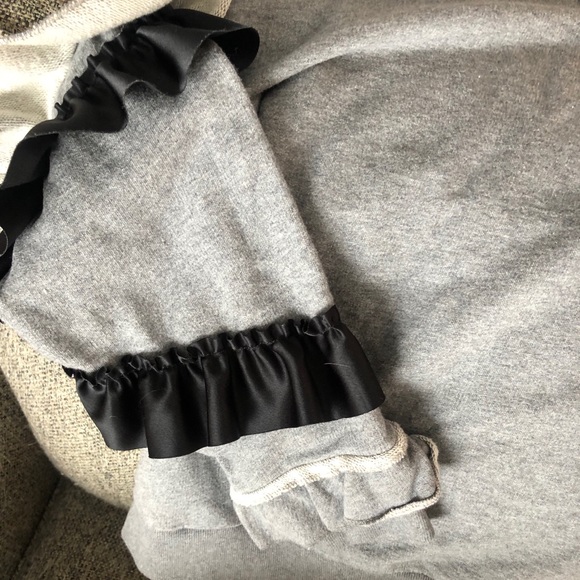 J. Crew Crewneck Sweatshirt with Ruffles - Picture 5 of 5